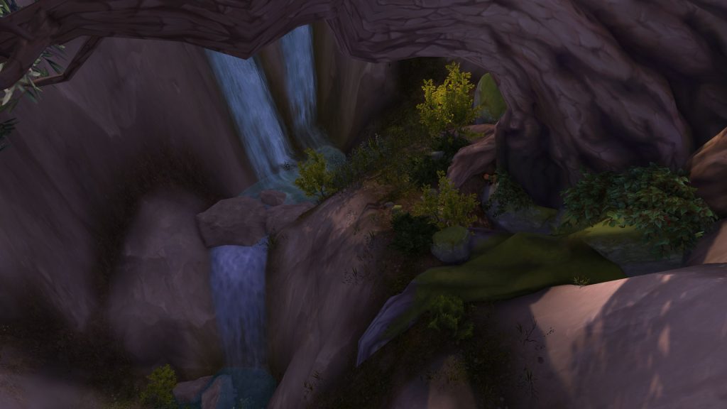 Llothien cave entrance